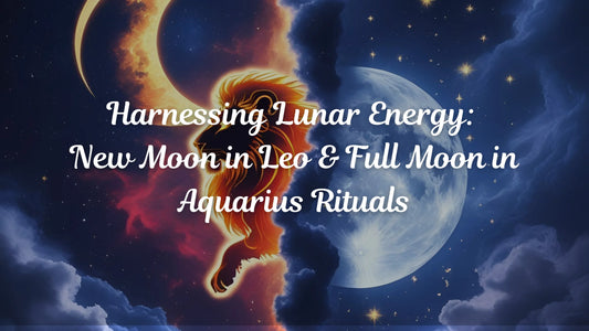 Harnessing Lunar Energy: New Moon in Leo & Full Moon in Aquarius Rituals
